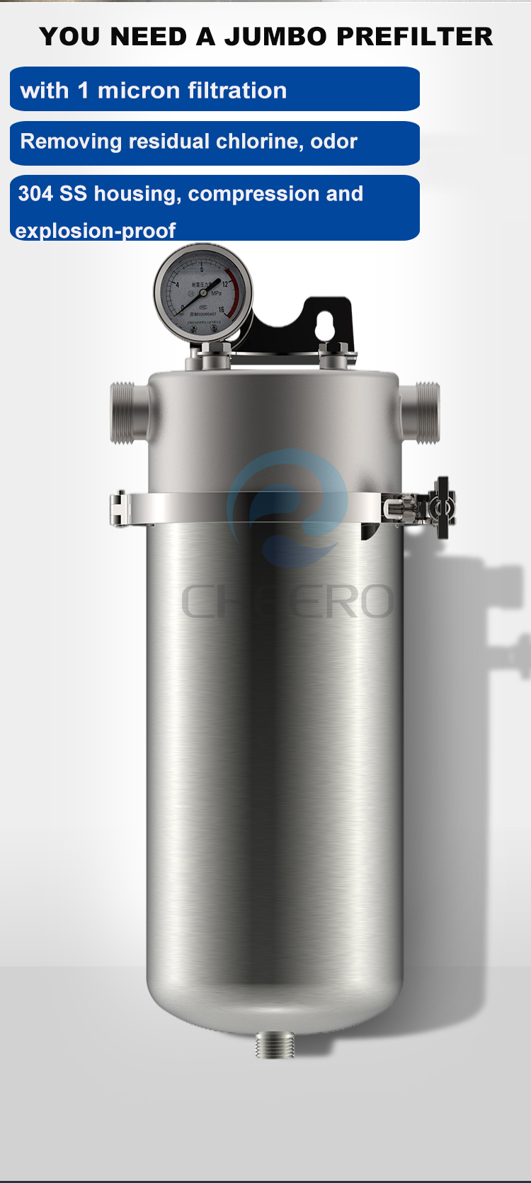Filtration water purification system