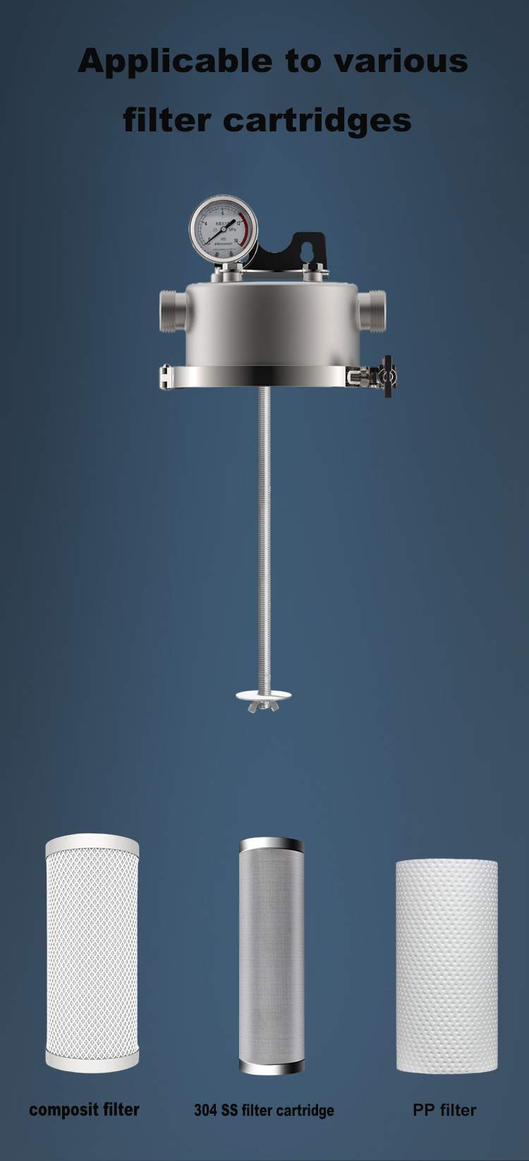 Filtration water purification system