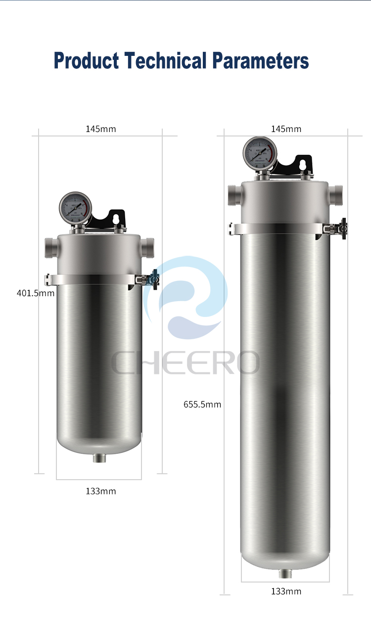 Filtration water purification system