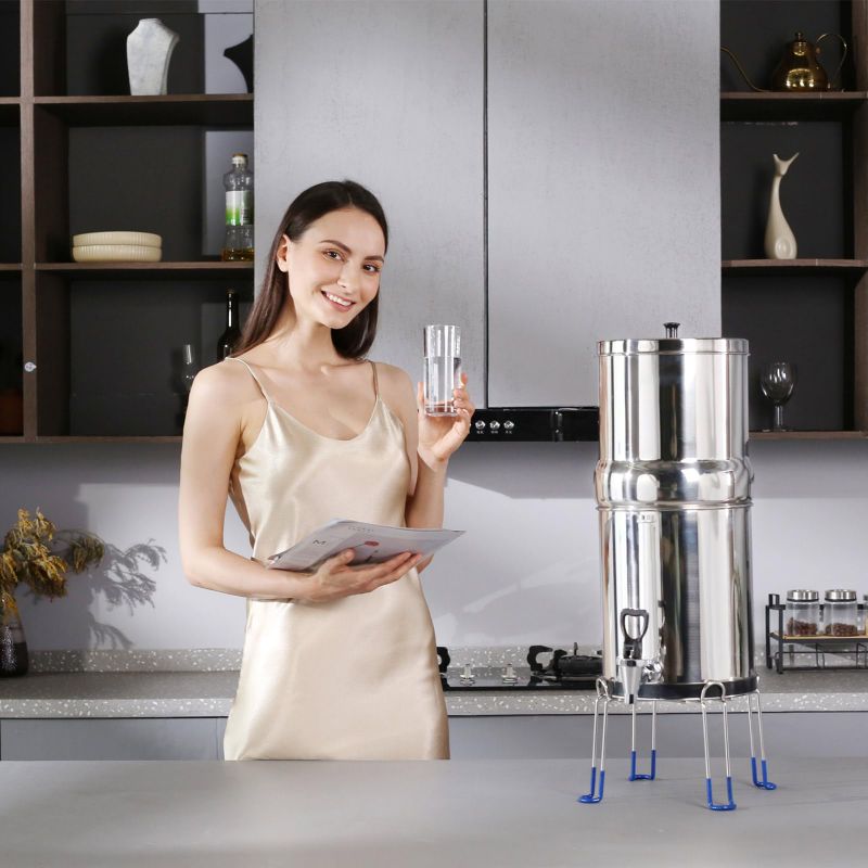 Gravity-Fed Water Filtration System