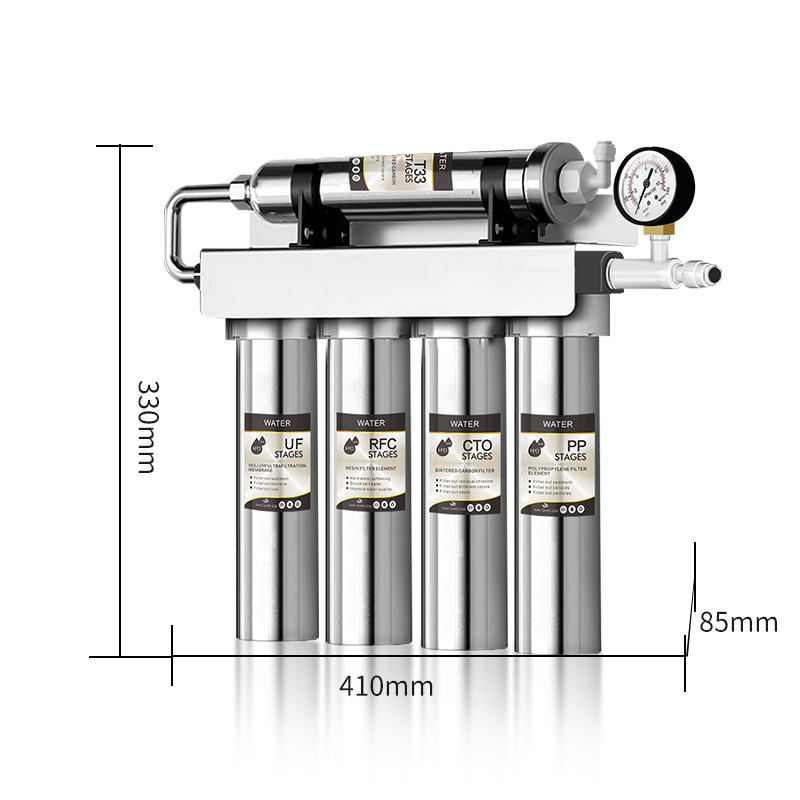 Trusted 6 - Stage UF Stainless Steel Water Filter for Dutch Households: Ultrafiltration Excellence